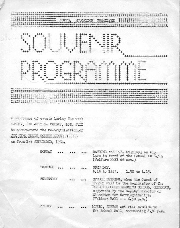 Souvenir Programme 
