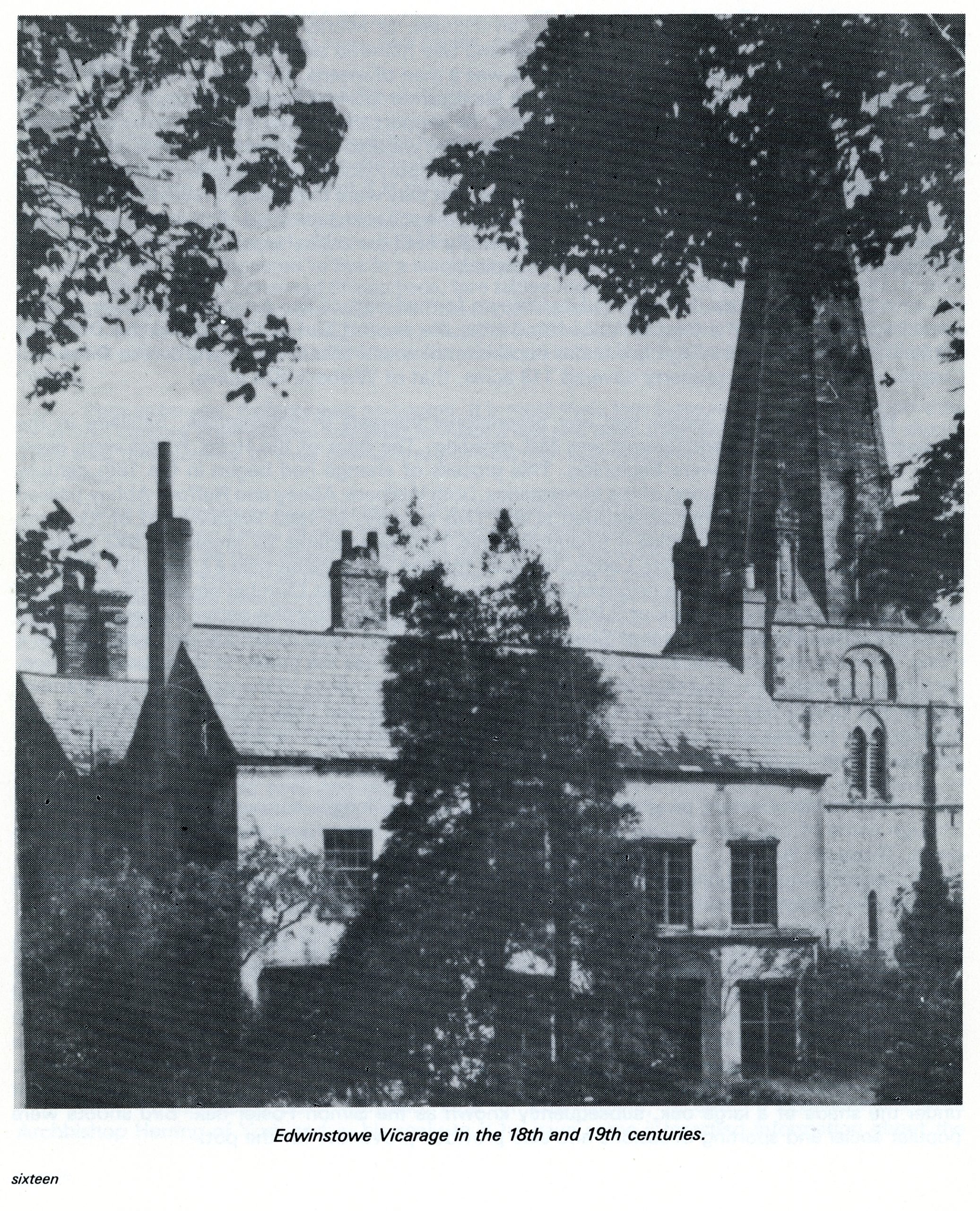 St Mary's Vicarage Edwinstowe Historical Society