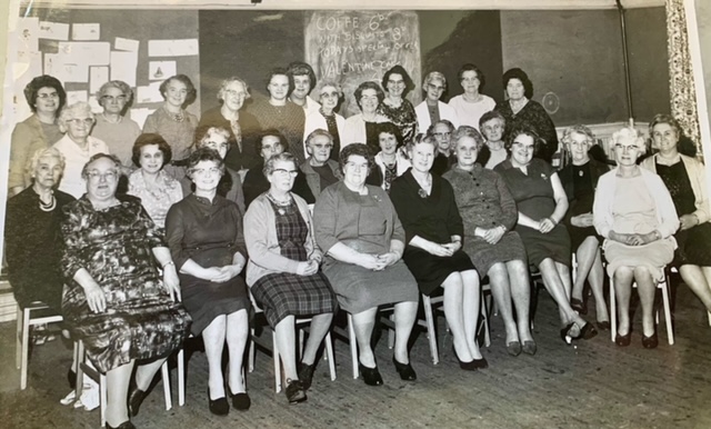 Sisterhood. Mrs Morley, Sally Sergeant's mum & Mrs Edwards on the front row